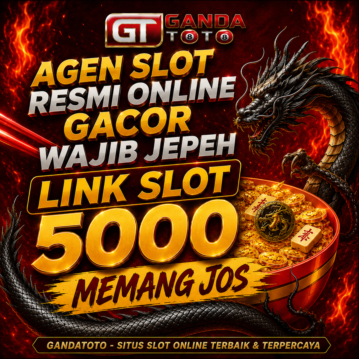 GANDATOTO ✠ Agen Slot Resmi Online Gacor Wajib Jepeh Link Slot 5000 Memang Jos