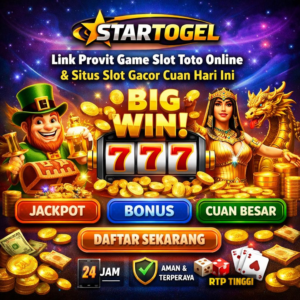 Gabung di STARTOGEL lewat link provit game slot toto online dengan tampilan simpel, permainan variatif, dan situs slot gacor cuan hari ini yang bikin aktivitas main makin nyaman.